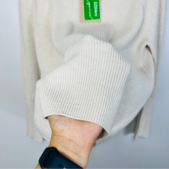 SOYACONCEPT SC-KANITA 4 Cream Melange Long Sleeve Pullover Sweater Size M - Picture 7 of 13